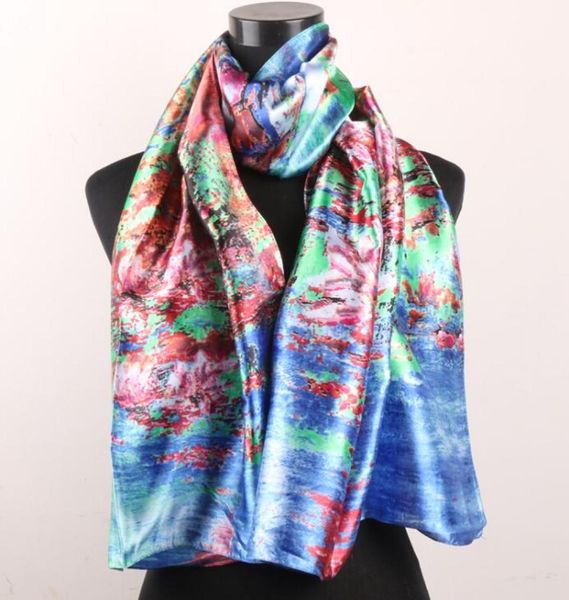 1pcs red green s scarf royal blue color women039s fashion satin oil painting long wrap shawl beach silk 160x50cm7117650, Blue;gray
1pcs red green s scarf royal blue color women039s fashion satin oil painting long wrap shawl beach silk 160x50cm7117650, Blue;gray