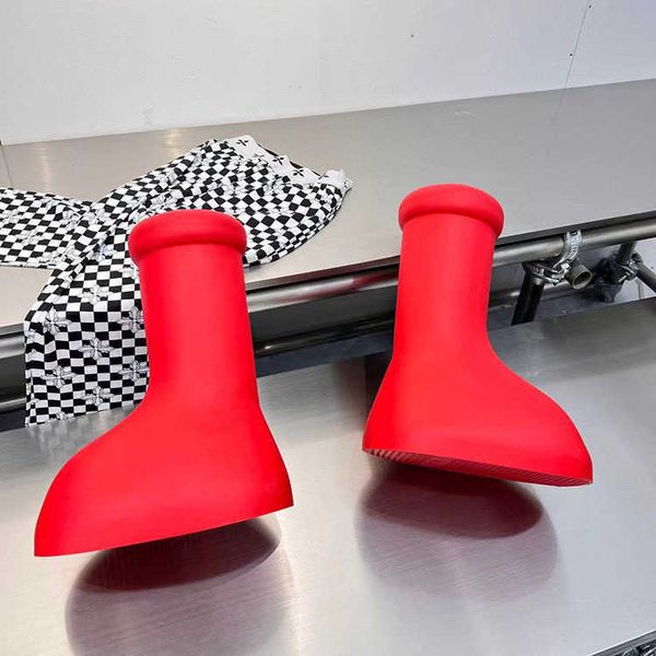 astro boy same style head rain 2023 spring/summer new high barrel thick sole show leg thin big red boots for men and women, Black
astro boy same style head rain 2023 spring/summer new high barrel thick sole show leg thin big red boots for men and women, Black