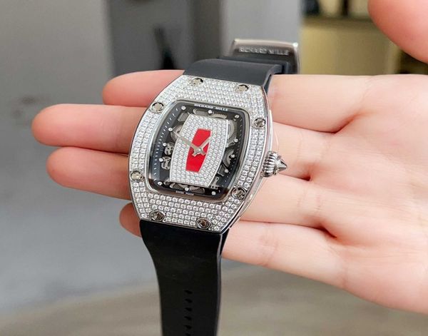 fantastic diamond r i c h a r d luxury super style female wrist watches rm007 rm07-01 5icf montre designer high-end quality iced out bezel f, Slivery;brown
fantastic diamond r i c h a r d luxury super style female wrist watches rm007 rm07-01 5icf montre designer high-end quality iced out bezel f, Slivery;brown