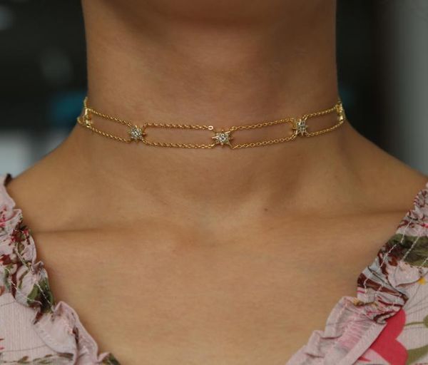 wholechain starburst northstar choker necklace for women 2018 christmas gift elegance cz chocker chains2662178, Silver
wholechain starburst northstar choker necklace for women 2018 christmas gift elegance cz chocker chains2662178, Silver