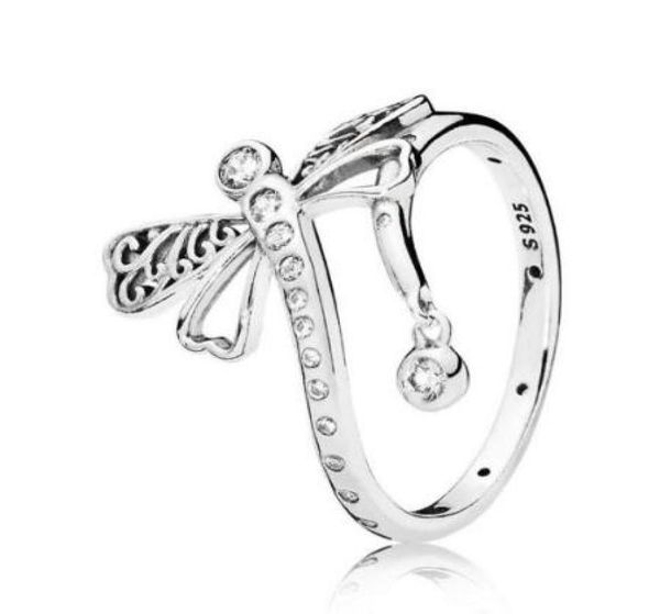 original 925 sterling silver ring delicate dreamy dragonfly ring for women wedding engagement party gift fashion jewelry6622193, Slivery;golden
original 925 sterling silver ring delicate dreamy dragonfly ring for women wedding engagement party gift fashion jewelry6622193, Slivery;golden