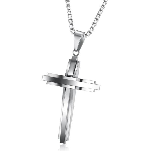 men stainless steel cross pendant necklaces men religion faith charm titanium steel chain for women fashion jewelry gift8242206, Silver
men stainless steel cross pendant necklaces men religion faith charm titanium steel chain for women fashion jewelry gift8242206, Silver