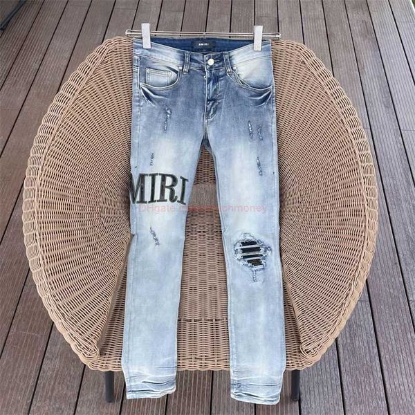 designer clothing amires jeans denim pants amies trendy blue cow wash hole made old letter embroidery patchwork slim fit mens high street in
designer clothing amires jeans denim pants amies trendy blue cow wash hole made old letter embroidery patchwork slim fit mens high street in