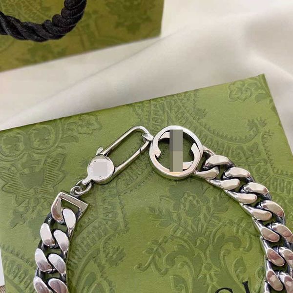 gu sterling silver double interlocking hip hop fashion simple versatile both male and female lovers same style bracelet, Black
gu sterling silver double interlocking hip hop fashion simple versatile both male and female lovers same style bracelet, Black