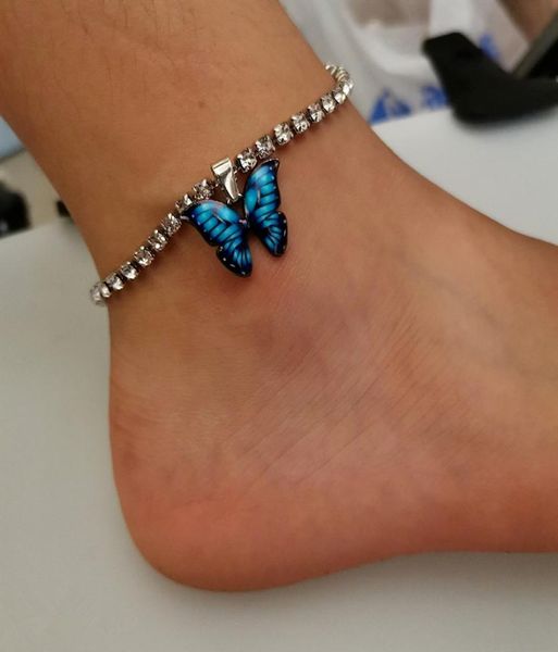 bohemian beach anklet female crystal chain anklet gold and silver butterfly anklet leg anklet bracelet girl anklet jewelry2542223, Red;blue
bohemian beach anklet female crystal chain anklet gold and silver butterfly anklet leg anklet bracelet girl anklet jewelry2542223, Red;blue