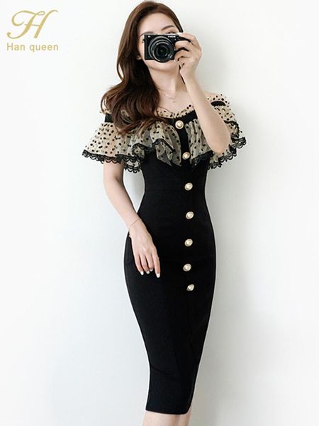 dresses h han queen elegant slash neck office pencil dress women korean slim singlebreasted sheath dresses work bodycon vestidos summer, Black;gray
dresses h han queen elegant slash neck office pencil dress women korean slim singlebreasted sheath dresses work bodycon vestidos summer, Black;gray