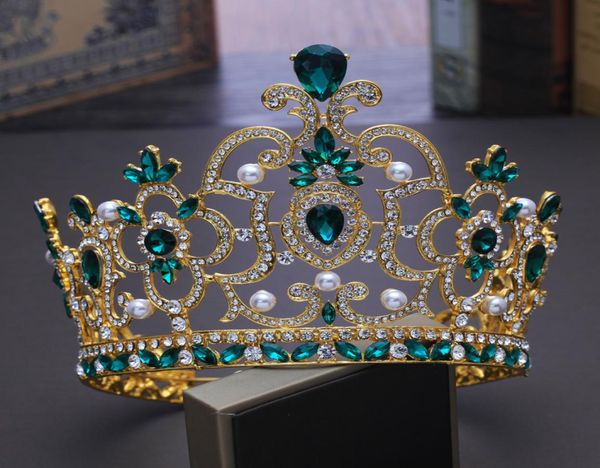 bridal tiaras and crowns full pearl red green crystal rhinestone gold wedding hair crown for women hair jewelry accessories4965167, Slivery;golden
bridal tiaras and crowns full pearl red green crystal rhinestone gold wedding hair crown for women hair jewelry accessories4965167, Slivery;golden