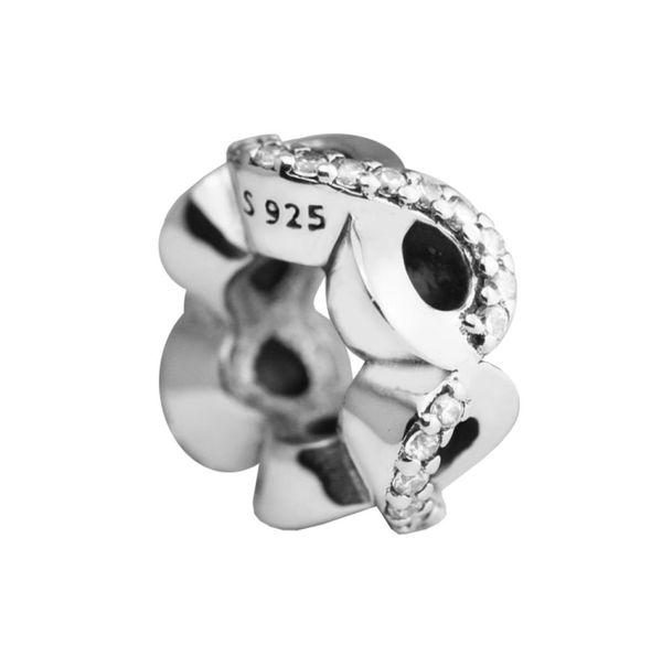 infinite love clear cz spacer 2017 mother's day 100% 925 sterling silver bead fit bracelet authentic charm for diy fashion jewelry46215, Black
infinite love clear cz spacer 2017 mother's day 100% 925 sterling silver bead fit bracelet authentic charm for diy fashion jewelry46215, Black