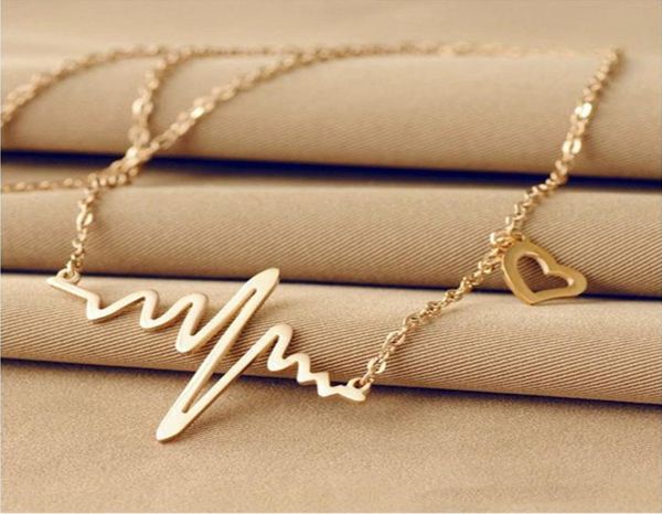 fashion simple notes ecg heart frequency collarbone necklace heart feel pendants sweater necklace women whole 8159230, Silver
fashion simple notes ecg heart frequency collarbone necklace heart feel pendants sweater necklace women whole 8159230, Silver