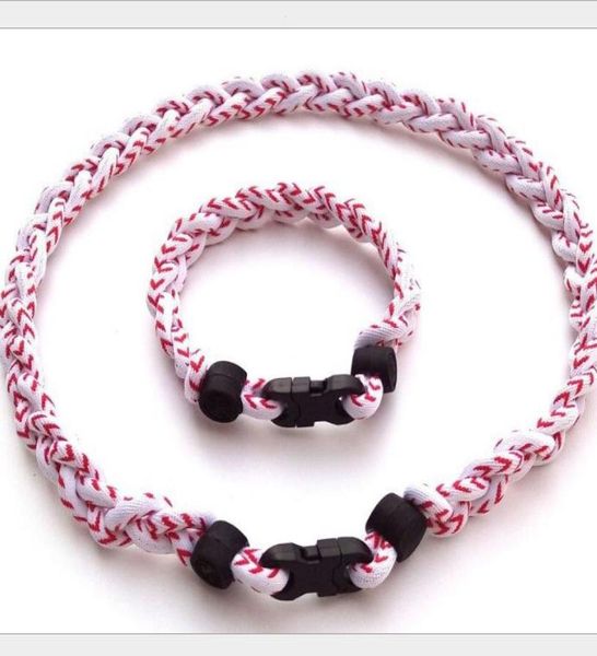 2021 baseball white with red stitch sports germanium titanium tornado braided necklaces with 3 ropes1959692, Golden;silver
2021 baseball white with red stitch sports germanium titanium tornado braided necklaces with 3 ropes1959692, Golden;silver