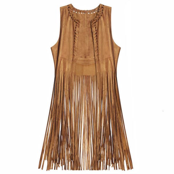 2023 wind cape suede tassel vest coat women's sleeveless mid length figure women, Black;white
2023 wind cape suede tassel vest coat women's sleeveless mid length figure women, Black;white