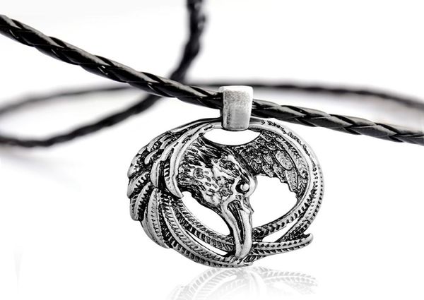 pretty slavic pendant necklace for men viking jewelry animal leather necklace7355382, Silver
pretty slavic pendant necklace for men viking jewelry animal leather necklace7355382, Silver