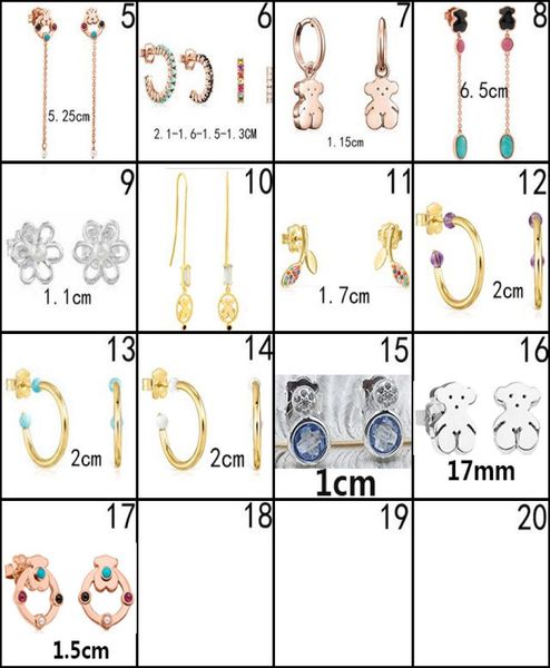 2020 100 925 sterling silver bear stud earrings classic pierced stud earrings jewelry manufacturers whole 96192910, Golden;silver
2020 100 925 sterling silver bear stud earrings classic pierced stud earrings jewelry manufacturers whole 96192910, Golden;silver