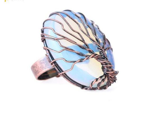 antique rings for women vintage finger jewelry egg shape natural stone bead wire wrapped tree of life adjustable ring4574516, Silver
antique rings for women vintage finger jewelry egg shape natural stone bead wire wrapped tree of life adjustable ring4574516, Silver