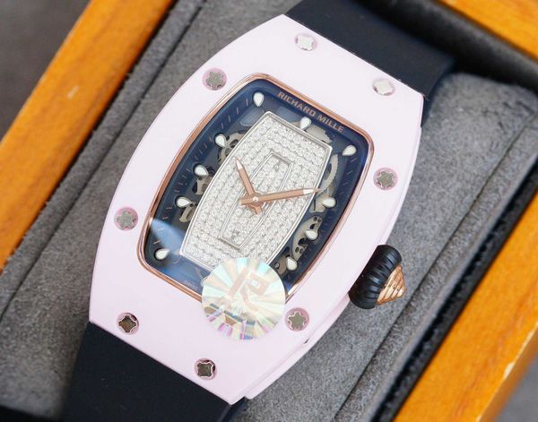 fantastic diamond r i c h a r d luxury super style female wrist watches rm007 rm07-01 montre designer high-end quality iced out bezel for wo, Slivery;brown
fantastic diamond r i c h a r d luxury super style female wrist watches rm007 rm07-01 montre designer high-end quality iced out bezel for wo, Slivery;brown