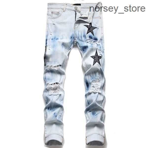 mens jeans designer pant slim fit elastic embroidery fashion jean style cat whisker whitening men's broken hole same cargo 5 7ffw, Blue
mens jeans designer pant slim fit elastic embroidery fashion jean style cat whisker whitening men's broken hole same cargo 5 7ffw, Blue