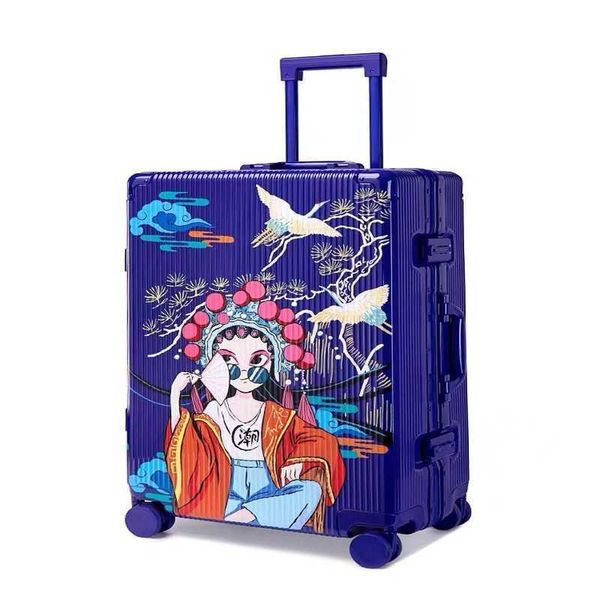 new chinese style travel luggage women's painted graffiti popular fashion trolley case password case 0627-222-23
new chinese style travel luggage women's painted graffiti popular fashion trolley case password case 0627-222-23