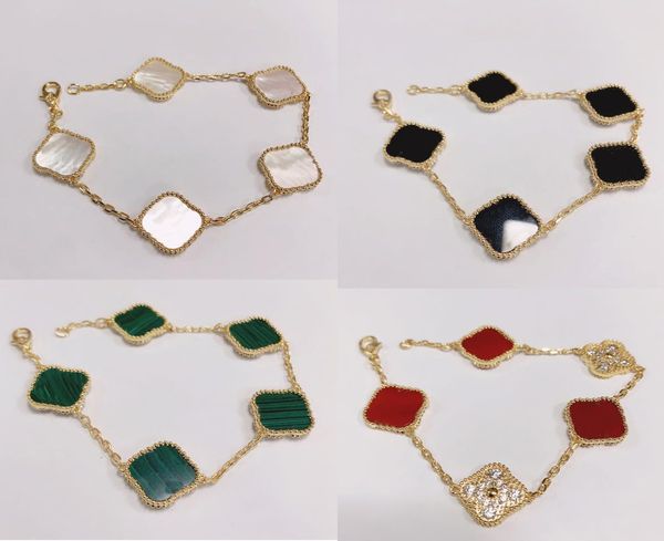 fashion designer clover bracelets charm bracelet love bangle party wedding link chain couple gift women luxury jewelry a46679641, Golden;silver
fashion designer clover bracelets charm bracelet love bangle party wedding link chain couple gift women luxury jewelry a46679641, Golden;silver