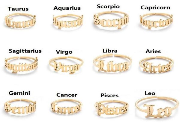 adjustable 12 constellations letter ring for woman opening wedding stainless steel zodiac finger rings birthday jewelry gift6449867, Silver
adjustable 12 constellations letter ring for woman opening wedding stainless steel zodiac finger rings birthday jewelry gift6449867, Silver