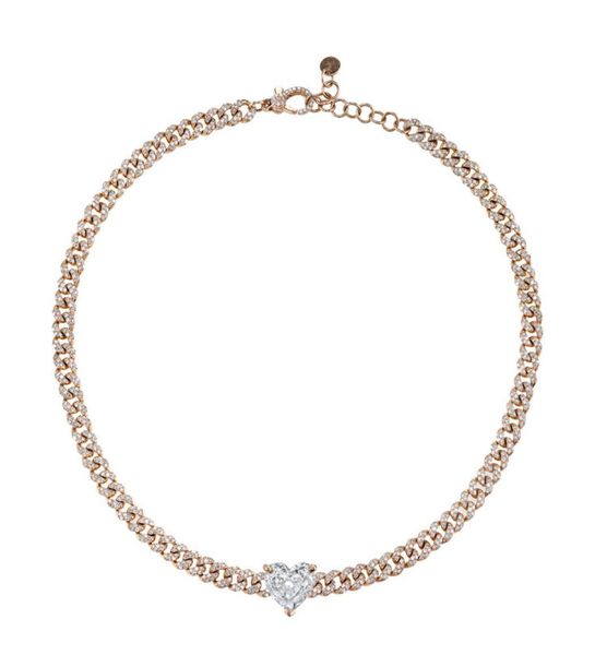 big heart cz stone paved choker necklace with cz paved cuban chain necklace for hip hop heavy wide chain necklace1271464, Silver
big heart cz stone paved choker necklace with cz paved cuban chain necklace for hip hop heavy wide chain necklace1271464, Silver