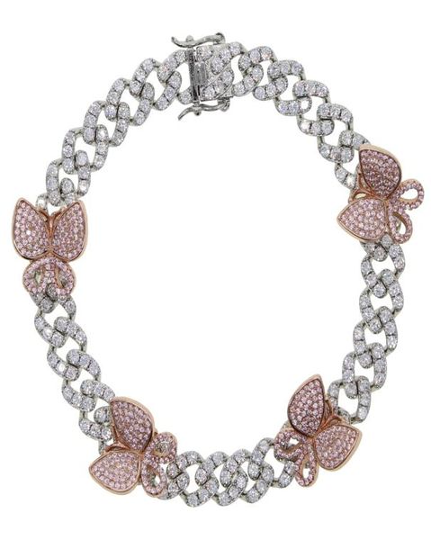 10mm miami cuban link chain rose pink butterfly charm iced out cz cuban women bracelet 17cm 19cm cx2007296160306, Black
10mm miami cuban link chain rose pink butterfly charm iced out cz cuban women bracelet 17cm 19cm cx2007296160306, Black
