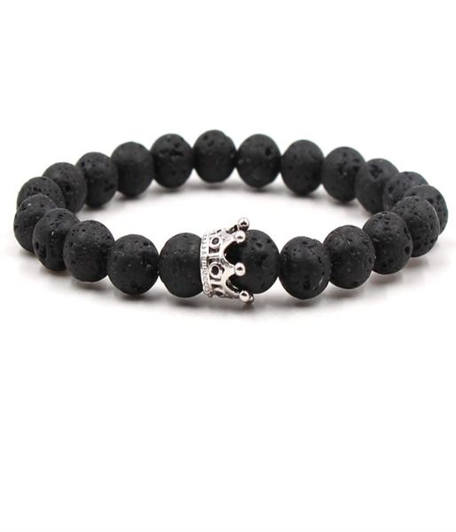 8mm lava rock stone crown rhinestone bracelets elastic bracelet lava essential oil perfume diffuser bracelets1750180, Black
8mm lava rock stone crown rhinestone bracelets elastic bracelet lava essential oil perfume diffuser bracelets1750180, Black