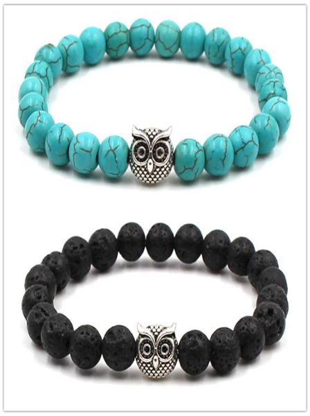 natural black lava stone turquoise owl charm bracelet vaolcano stone aromatherapy essential oil diffuser bracelet for women yoga j8112355, Golden;silver
natural black lava stone turquoise owl charm bracelet vaolcano stone aromatherapy essential oil diffuser bracelet for women yoga j8112355, Golden;silver