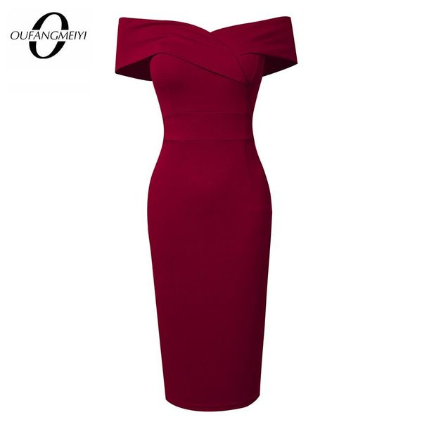 dresses women tail party pure color slash neck backless bodycon pencil dress eb698, Black;gray
dresses women tail party pure color slash neck backless bodycon pencil dress eb698, Black;gray