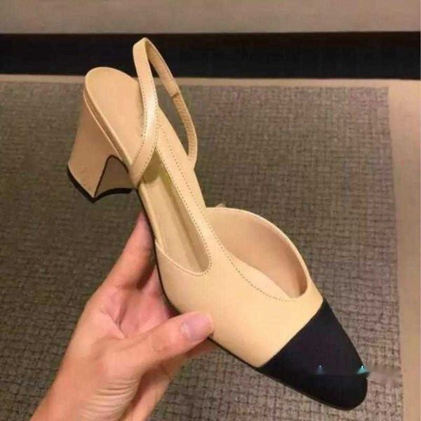 high heels fashion shoes genuine leather open on formal chunky heel slingbacks sandals, Black
high heels fashion shoes genuine leather open on formal chunky heel slingbacks sandals, Black