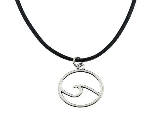 sell 20pcslot tibetan silver wave necklace choker charms pendant black leather necklace5945149
sell 20pcslot tibetan silver wave necklace choker charms pendant black leather necklace5945149