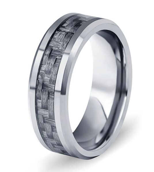 mens ring new tungsten steel men039s ring fashion jewelry new simple carbon fiber tungsten steel ring9036588, Silver
mens ring new tungsten steel men039s ring fashion jewelry new simple carbon fiber tungsten steel ring9036588, Silver