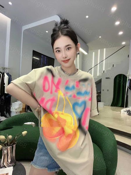 23ss tee womens t-shirt womens designer clothing round neck pure cotton new fashion letter color contrast print short-sleeved t-shirt womens, White
23ss tee womens t-shirt womens designer clothing round neck pure cotton new fashion letter color contrast print short-sleeved t-shirt womens, White