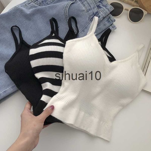 women's t-shirt knitted camis for woman for women stripes crop built in bra spaghetti strap camisole female tank 2022 droppshipping j, White
women's t-shirt knitted camis for woman for women stripes crop built in bra spaghetti strap camisole female tank 2022 droppshipping j, White