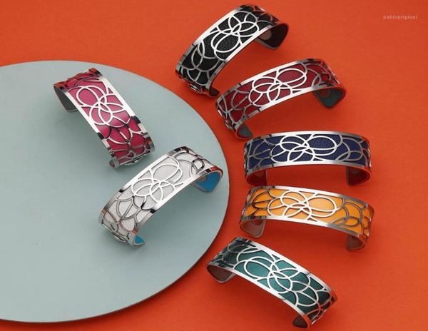 bangle legenstar bracelet georgette flower bijoux acier inoxydable femme 2021 manchette reversible leather band jewelry bijoux17741631, Black
bangle legenstar bracelet georgette flower bijoux acier inoxydable femme 2021 manchette reversible leather band jewelry bijoux17741631, Black