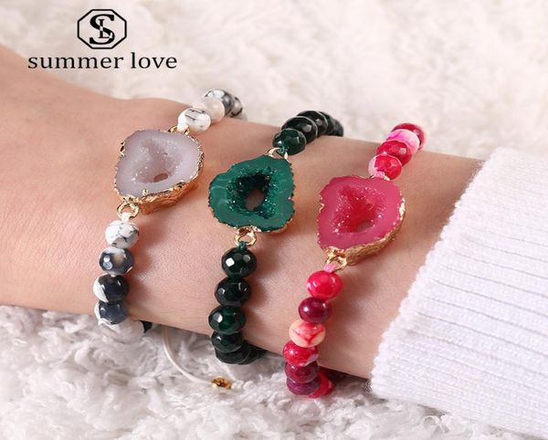 new 6mm nature stone agate beads bracelet with thanks card for women adjustable resin druzy handmade braided bracelet fashion jewe9815500, Black
new 6mm nature stone agate beads bracelet with thanks card for women adjustable resin druzy handmade braided bracelet fashion jewe9815500, Black