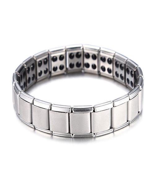 energy magnetic health bracelet for women men health style plated silver stainless steel bracelets gifts fashion jewelry whole9630369, Black
energy magnetic health bracelet for women men health style plated silver stainless steel bracelets gifts fashion jewelry whole9630369, Black