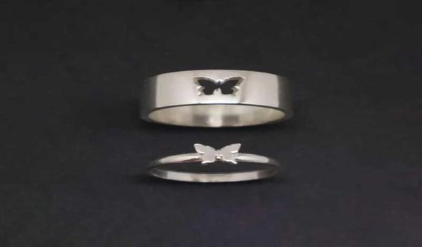 couple rings butterfly matching for women men wedding set promise ring lovers gold sier color7023525, Silver
couple rings butterfly matching for women men wedding set promise ring lovers gold sier color7023525, Silver