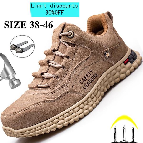 parkas men's safety boots steel toe shoes men work shoes indestructible sneakers work safety shoes light security boots, Black
parkas men's safety boots steel toe shoes men work shoes indestructible sneakers work safety shoes light security boots, Black