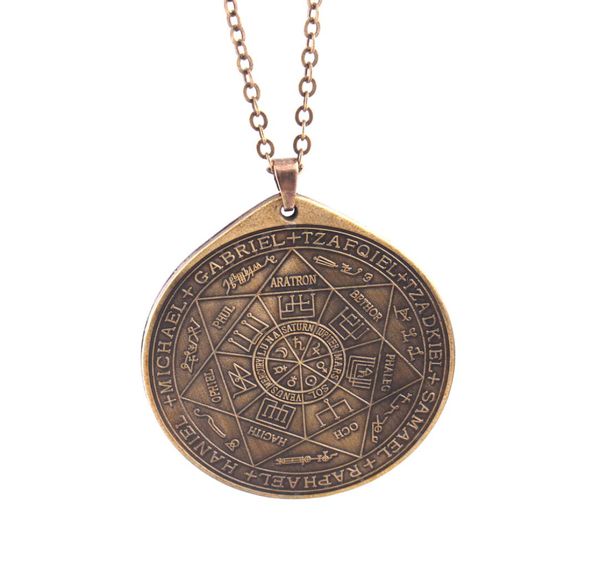 the seal of the seven archangels by asterion seal solomon kabbalah amulet pendant viking retro necklace3415785, Silver
the seal of the seven archangels by asterion seal solomon kabbalah amulet pendant viking retro necklace3415785, Silver