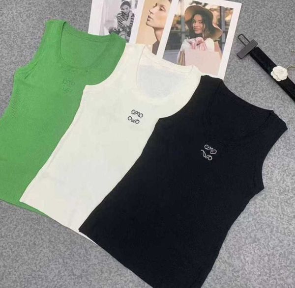 women's t-shirt tank anagram loewee crop tank designer t shirts women knits tee knitted sport lowewe woman vest yoga tees green size l, White
women's t-shirt tank anagram loewee crop tank designer t shirts women knits tee knitted sport lowewe woman vest yoga tees green size l, White
