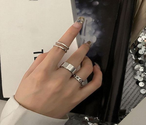 hip hop metal geometry circular punk rings set vintage opening index finger accessories buckle joint tail band ring for women rock6263240, Silver
hip hop metal geometry circular punk rings set vintage opening index finger accessories buckle joint tail band ring for women rock6263240, Silver