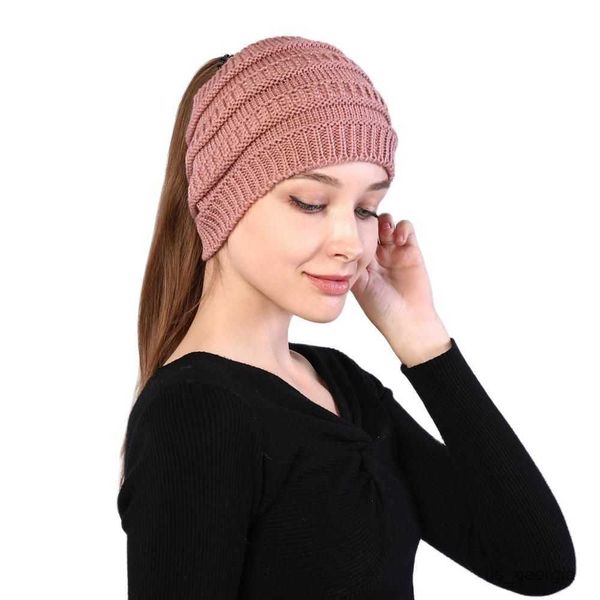 caps new women autumn winter ponytail beanie hat solid color lady stretch knitted crochet beanies hat cap for women r230627, Blue;gray
caps new women autumn winter ponytail beanie hat solid color lady stretch knitted crochet beanies hat cap for women r230627, Blue;gray