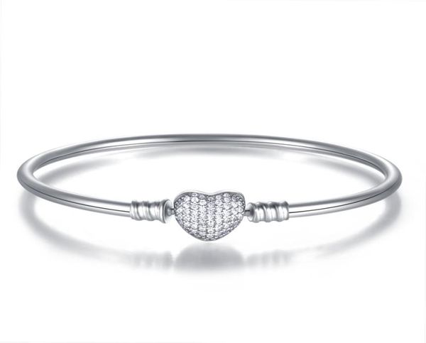 new authentic 925 sterling silver pave love heart crystal clasp clip basic bracelet bangle fit women diy pan beads charm jewelry2226365, Black
new authentic 925 sterling silver pave love heart crystal clasp clip basic bracelet bangle fit women diy pan beads charm jewelry2226365, Black