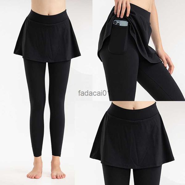 elastic yoga pants women with skirt fitness leggings workout sports running leggings girls gym wear slim pants l230621, Black
elastic yoga pants women with skirt fitness leggings workout sports running leggings girls gym wear slim pants l230621, Black