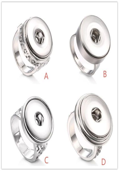 18mm snaps buttons ring 4 styles silver color ginger snap button jewelry for women jewelry4160140
18mm snaps buttons ring 4 styles silver color ginger snap button jewelry for women jewelry4160140