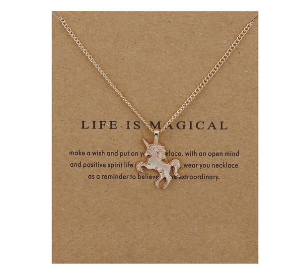 fashion no dogeared logo new goldcolor life is magical unicorn horse alloy clavicle chain pendant chocker necklace jewelry gift w9916871, Silver
fashion no dogeared logo new goldcolor life is magical unicorn horse alloy clavicle chain pendant chocker necklace jewelry gift w9916871, Silver