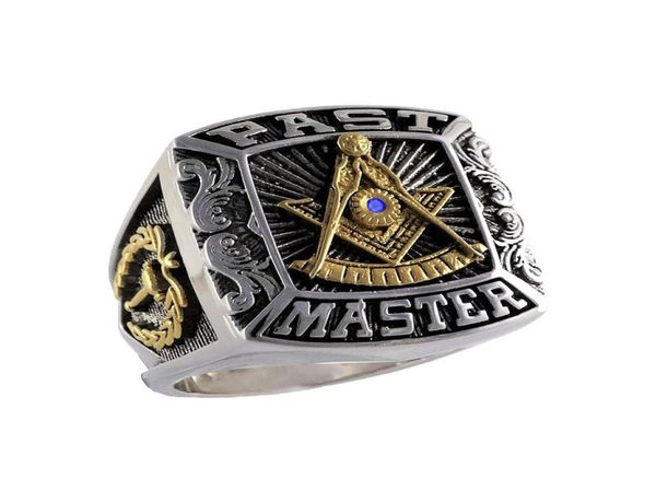gold filled past master masonic rings 316l stainless steel punk style mens mason ring1396798, Silver
gold filled past master masonic rings 316l stainless steel punk style mens mason ring1396798, Silver