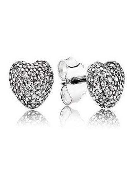 new authentic 925 sterling silver earring in my heart with crystal stud earrings for women wedding gift fine european women jewelr7791329, Golden;silver
new authentic 925 sterling silver earring in my heart with crystal stud earrings for women wedding gift fine european women jewelr7791329, Golden;silver