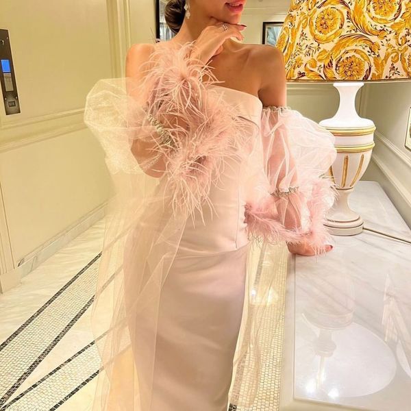 urban dresses katerina pink dubai feathers satin mermaid evening dress strapless puff sleeves saudi arabic women formal party prom gowns 202, White;black
urban dresses katerina pink dubai feathers satin mermaid evening dress strapless puff sleeves saudi arabic women formal party prom gowns 202, White;black