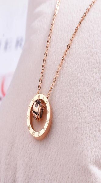 roman numeral double circle ring diamond double color titanium steel necklace female rose gold clavicle chain with jewelry pendant6916055, Silver
roman numeral double circle ring diamond double color titanium steel necklace female rose gold clavicle chain with jewelry pendant6916055, Silver
